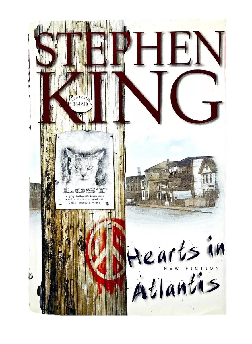 Stephen King HEARTS IN ATLANTIS 1999 1st Edition 3rd Print Hardcover Book w/DJ