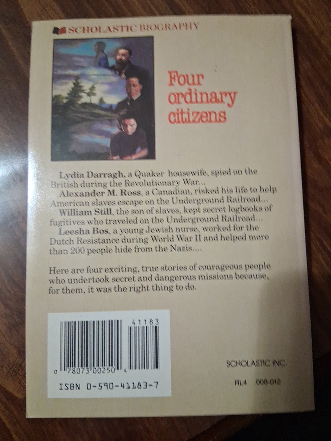 Secret Missions: Four True Life Stories Paperback, by Levine Ellen – First Editi