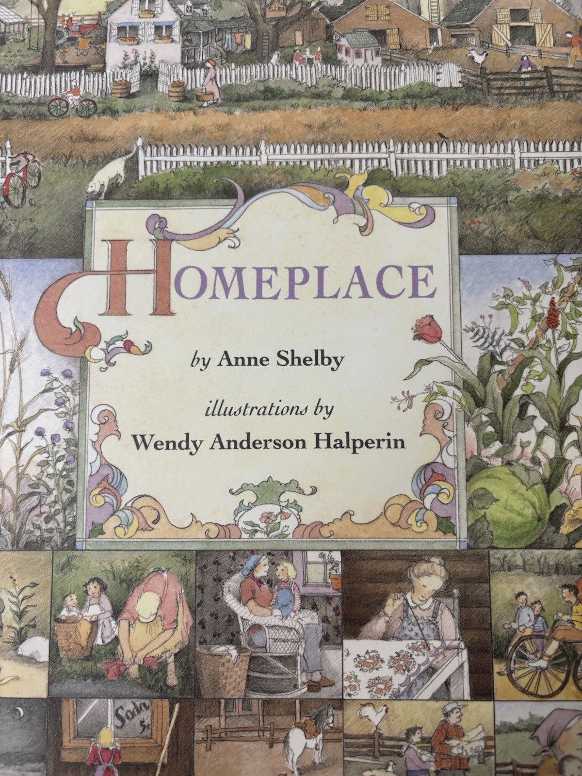 HOMEPLACE By Anne Shelby – Hardcover SIGNED Children’s Book – See Description