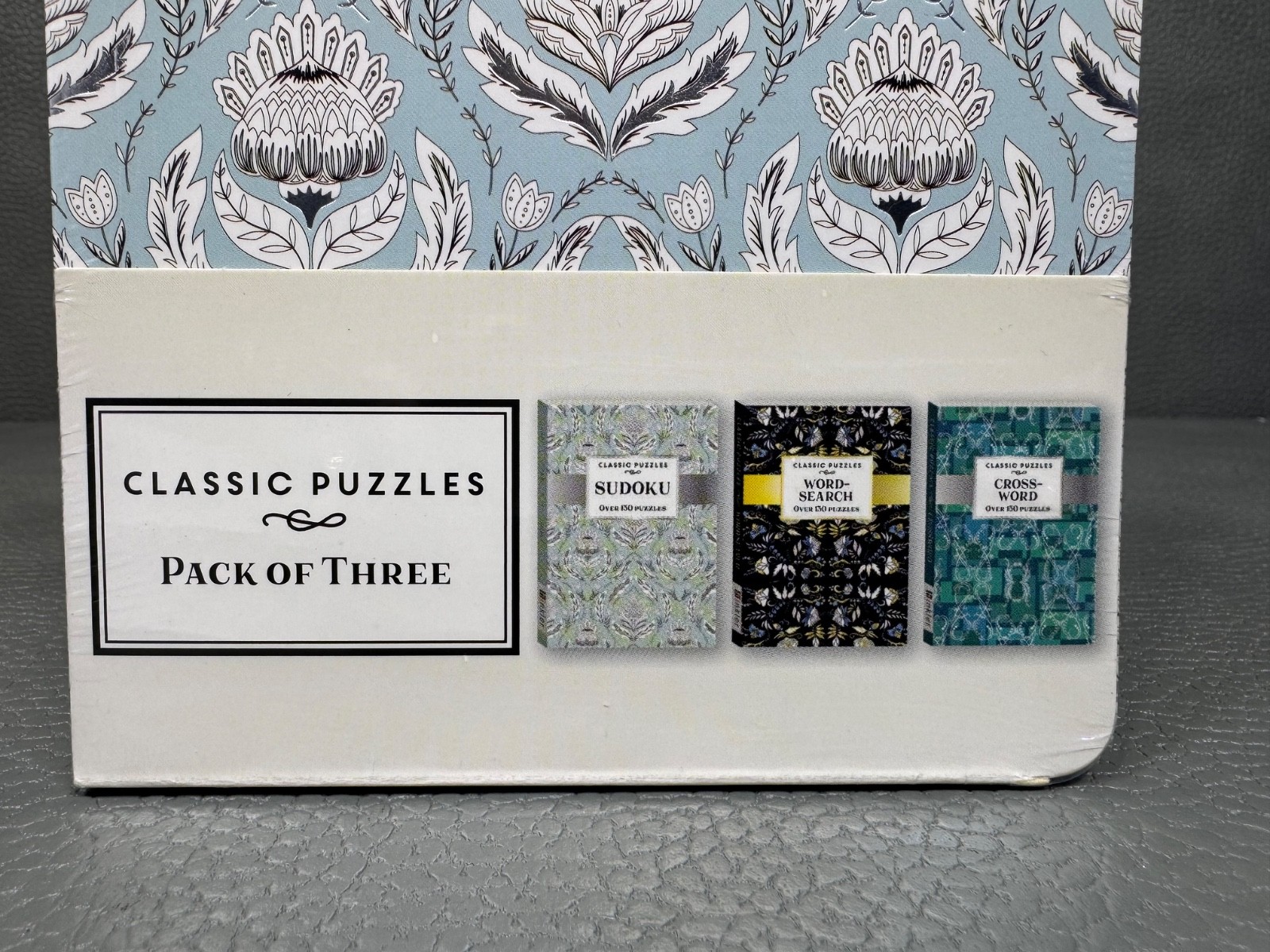 Set of 3 Hinkler Classic Puzzles Sudoku Wordsearch and Crossword…..Brand New