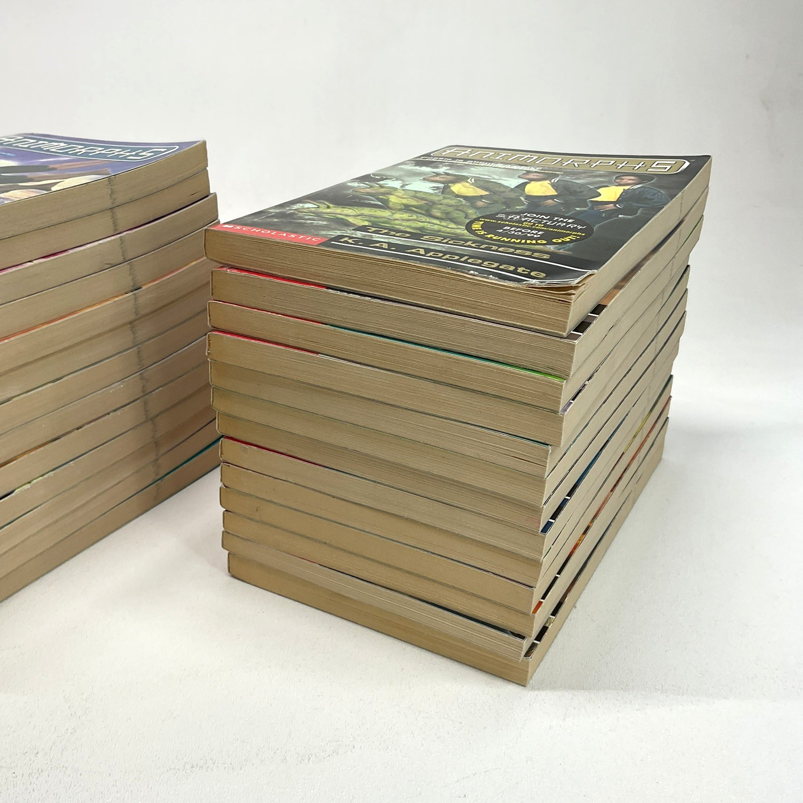 Animorphs Books Lot 42 Vintage Series Set & Megamorphs Applegate 90s Scholastic