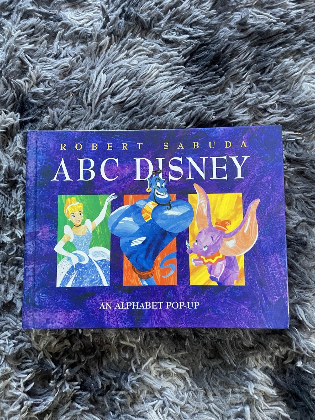Disney ABC Pop Up Alphabet Book Robert Sabuda Hardcover Vintage 1998