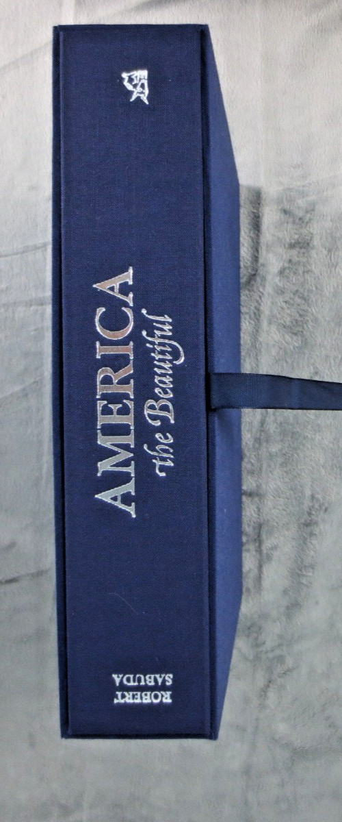 Robert Sabuda SIGNED America the Beautiful Pop-Up Book Limited Edition #214/250