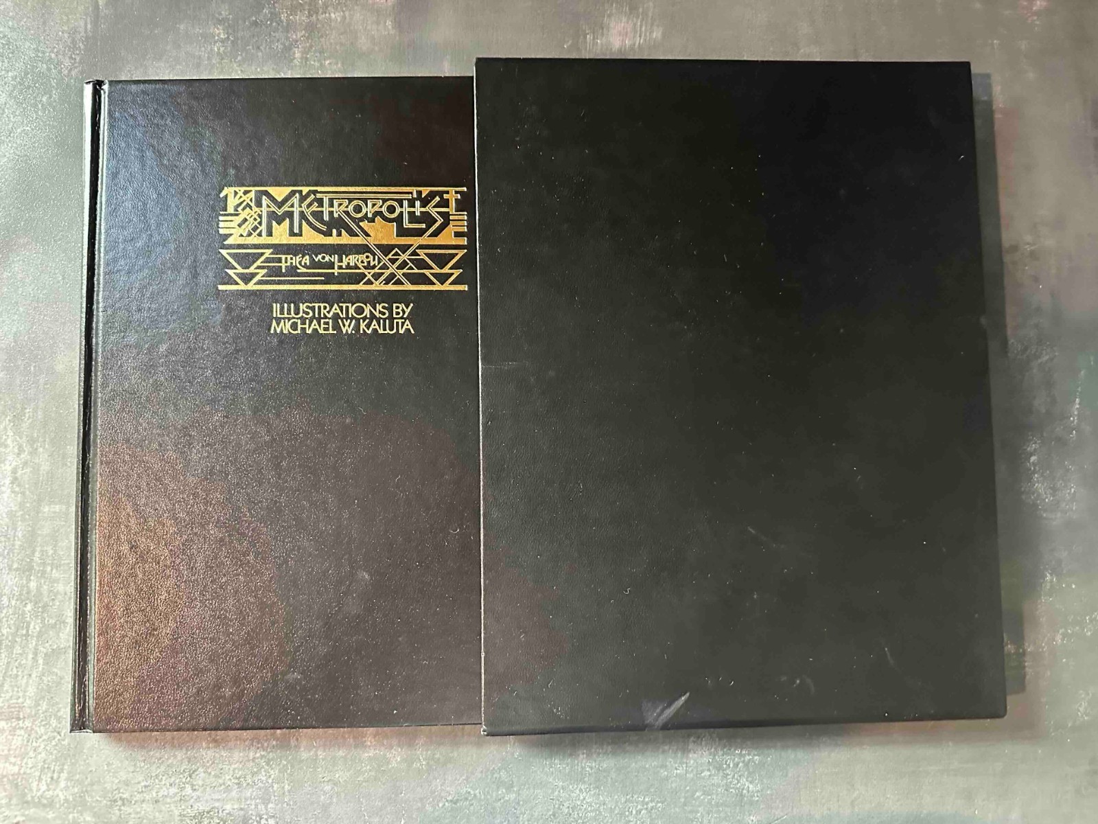 Metropolis by Thea von Harbou. Illustrations and Signed by Michael W. Kaluta.