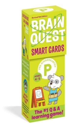 Brain Quest Pre-Kindergarten Smart Cards Revised 5th Edition (Brain – VERY GOOD