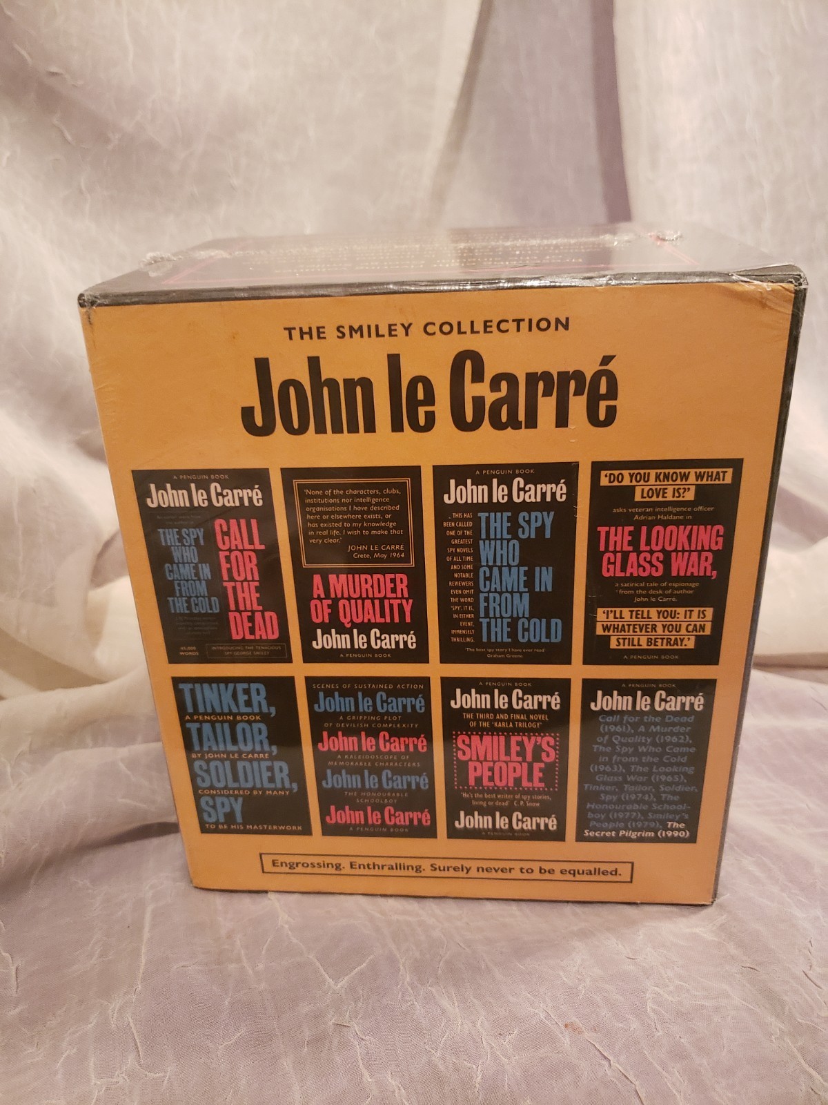 THE SMILEY COLLECTION BOXSET BY JOHN LE CARRE: SEE DESCRIPTION