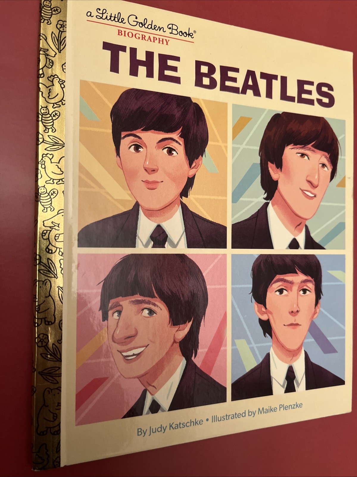 The Beatles: A Little Golden Book Biography Multicolor