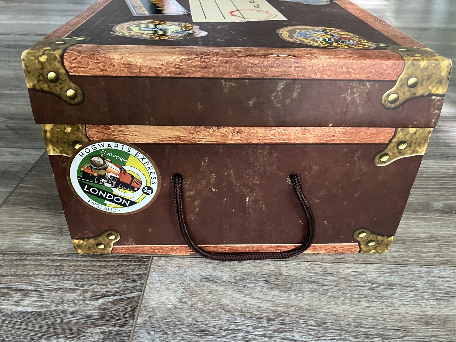 Harry Potter Empty Box ONLY Trunk Chest ONLY Limited Edition -READ Description
