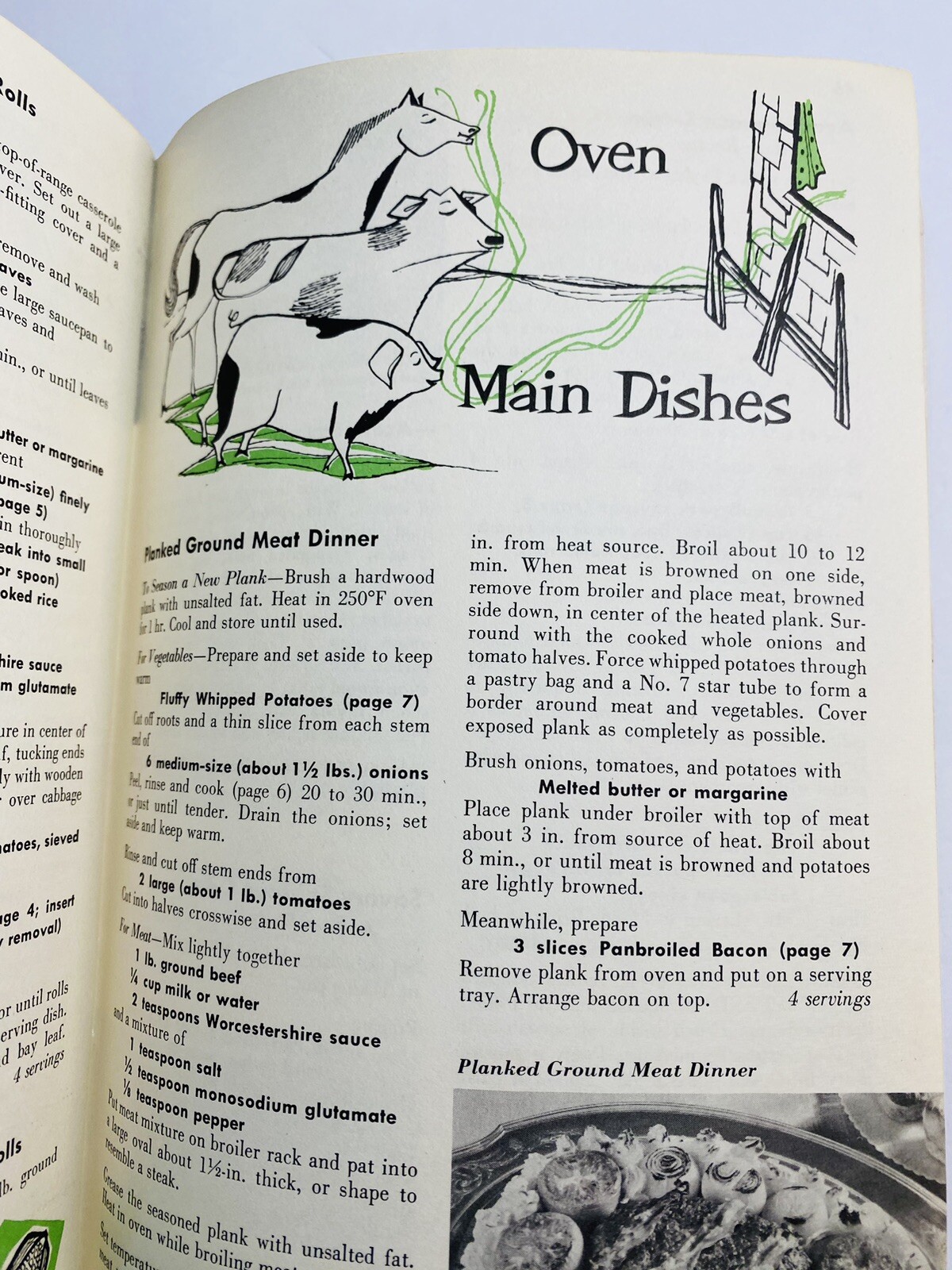 The Ground Meat Cookbook 1955 Culinary Arts Institute 68 Pages