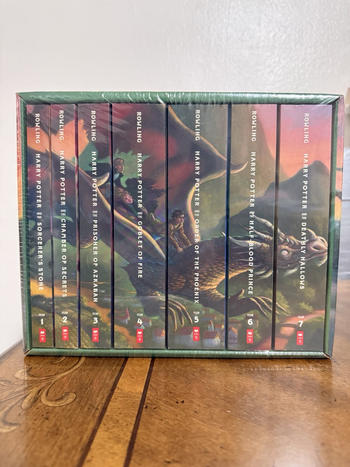 Harry Potter Paperback Boxset #1-7 by J. K. Rowling (2009, Hardcover)