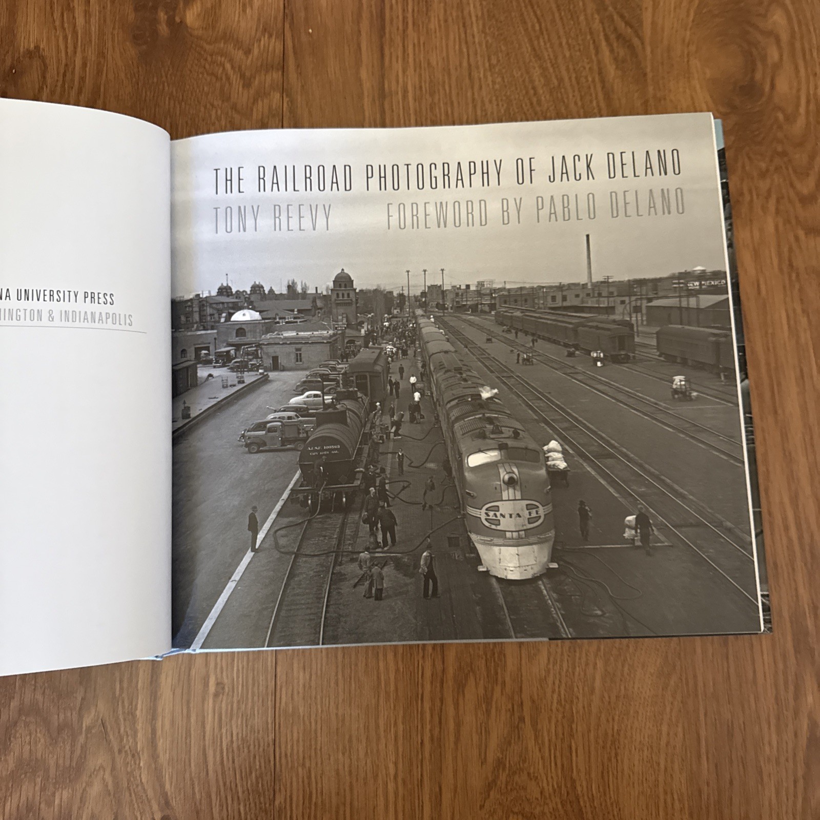 The Railroad Photography of Jack Delano (Railroads Past and Present) by Reevy