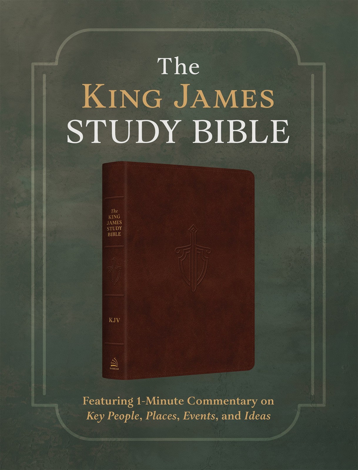 KJV The King James Study Bible-Brown Imitation Leather