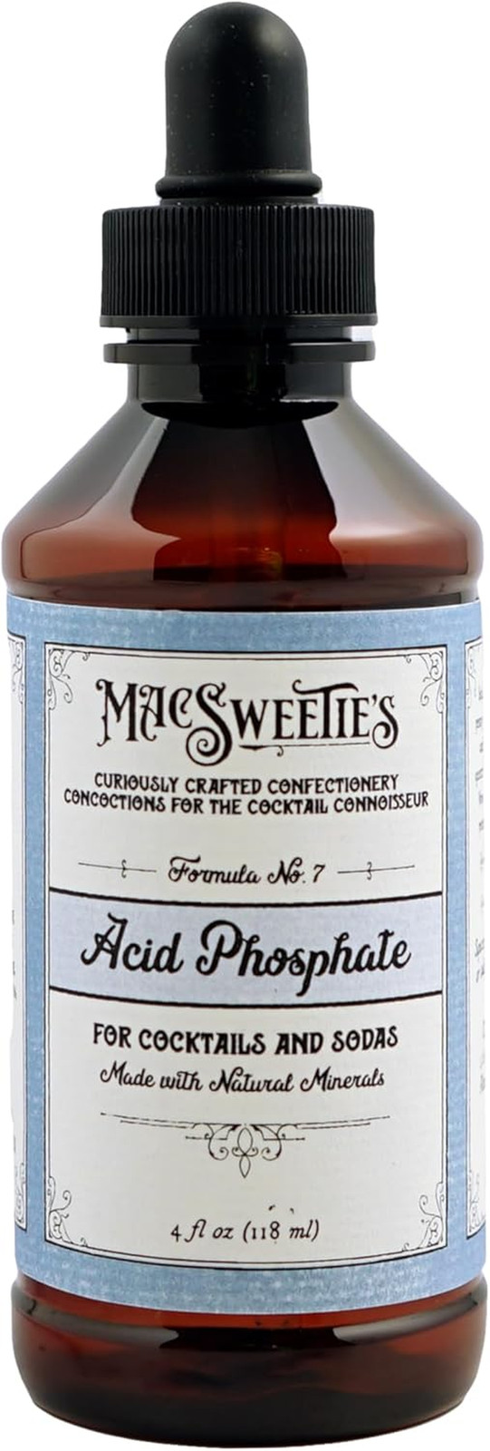 Acid Phosphate for Drinks, Cocktails & Sodas 4 Ounce (Pack of 1)