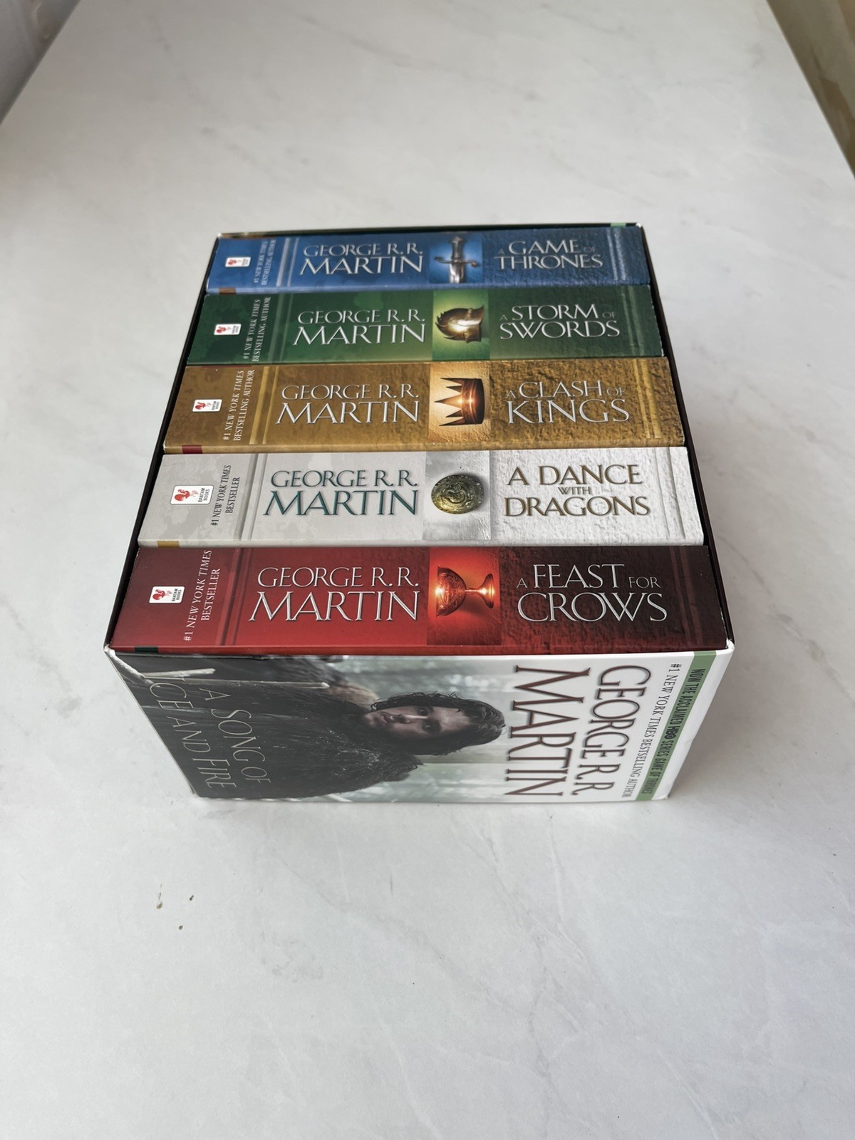 5 Book Set Game of Thrones (A Song of Ice & Fire) by George R. R. Martin (2013)