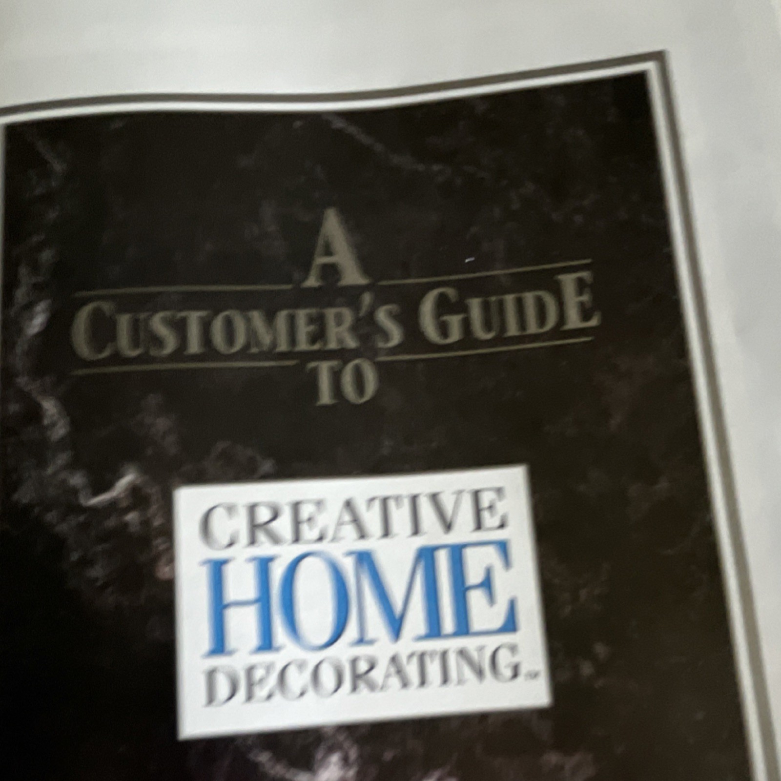 Ring/Wire Bound Creative Home Decorating Guide Book by Compilation, English