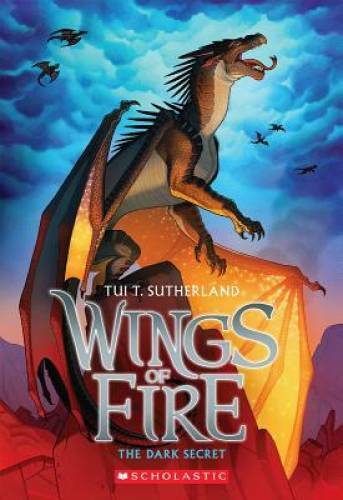 Wings of Fire Book Four: The Dark Secret – Paperback – GOOD