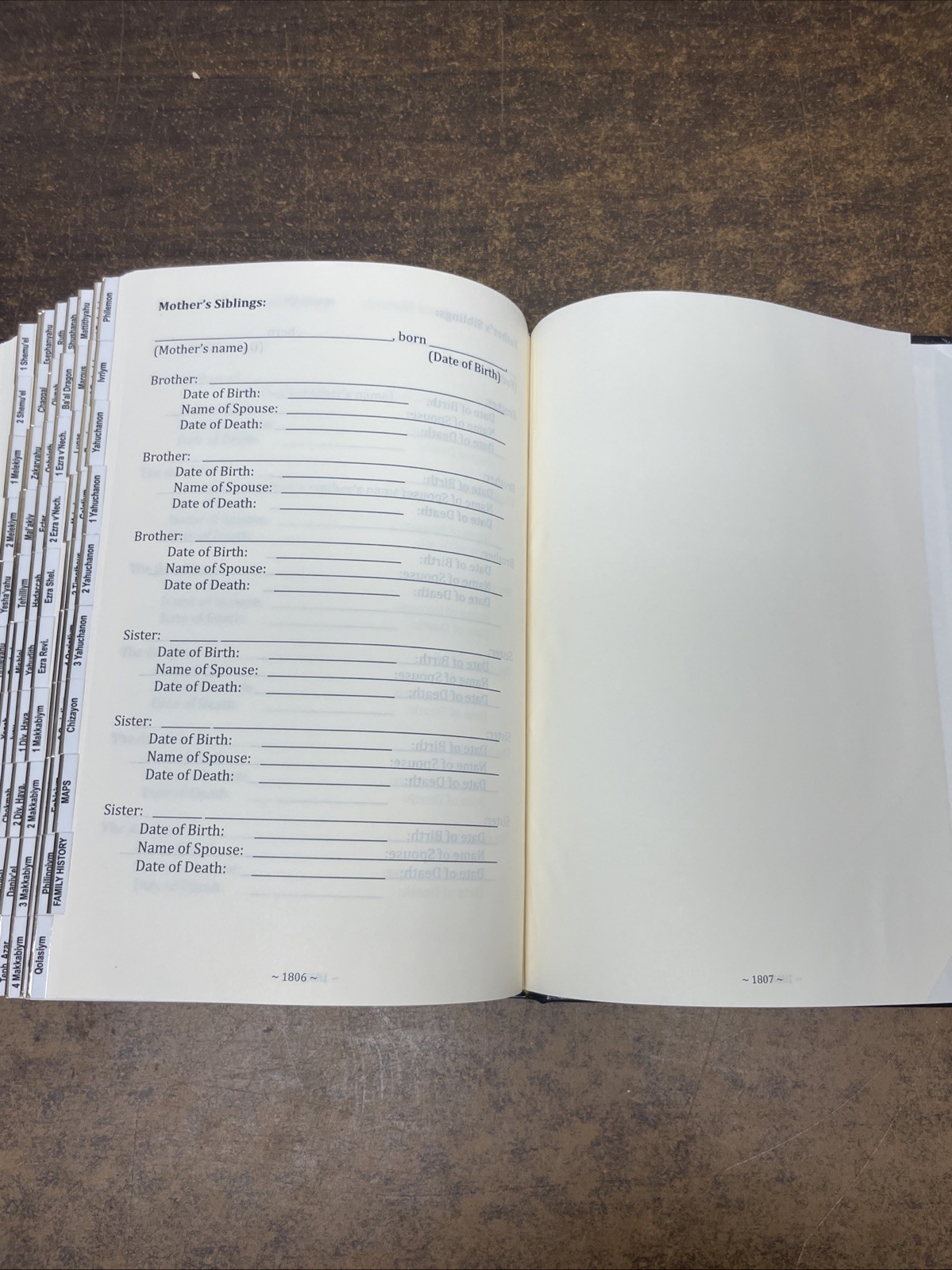 Eth Cepher Bible 3rd Edition, Rev 1 – 2018 Hardcover VG Torah Judaism Tabbed