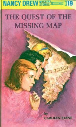 The Quest of the Missing Map (Nancy Drew, Book 19) – Hardcover – GOOD
