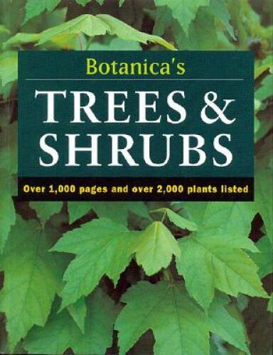 Trees & Shrubs (Botanica) – Paperback By Botanica – VERY GOOD