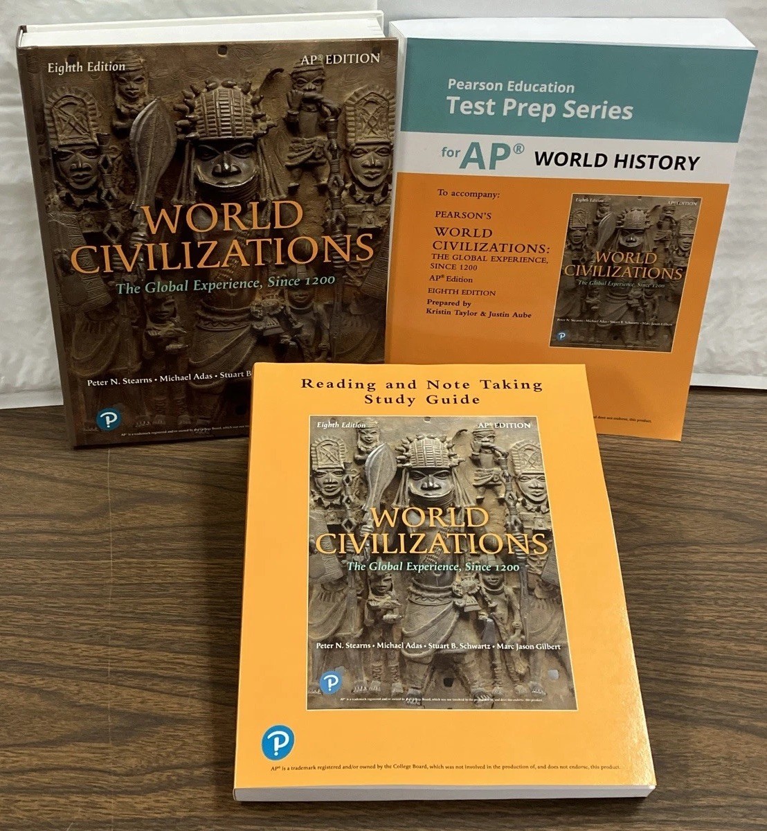 LOT World Civilizations : The Global Experience, since 1200 8e AP Stearns + Prep