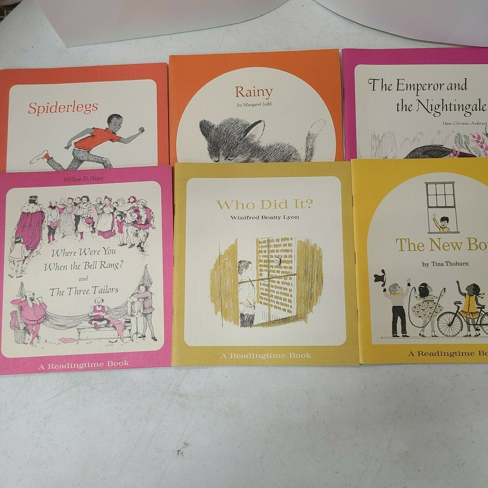 Lot of 13 Children’s “READINGTIME BOOKS” Macmillan Company-1968, Paperback VG