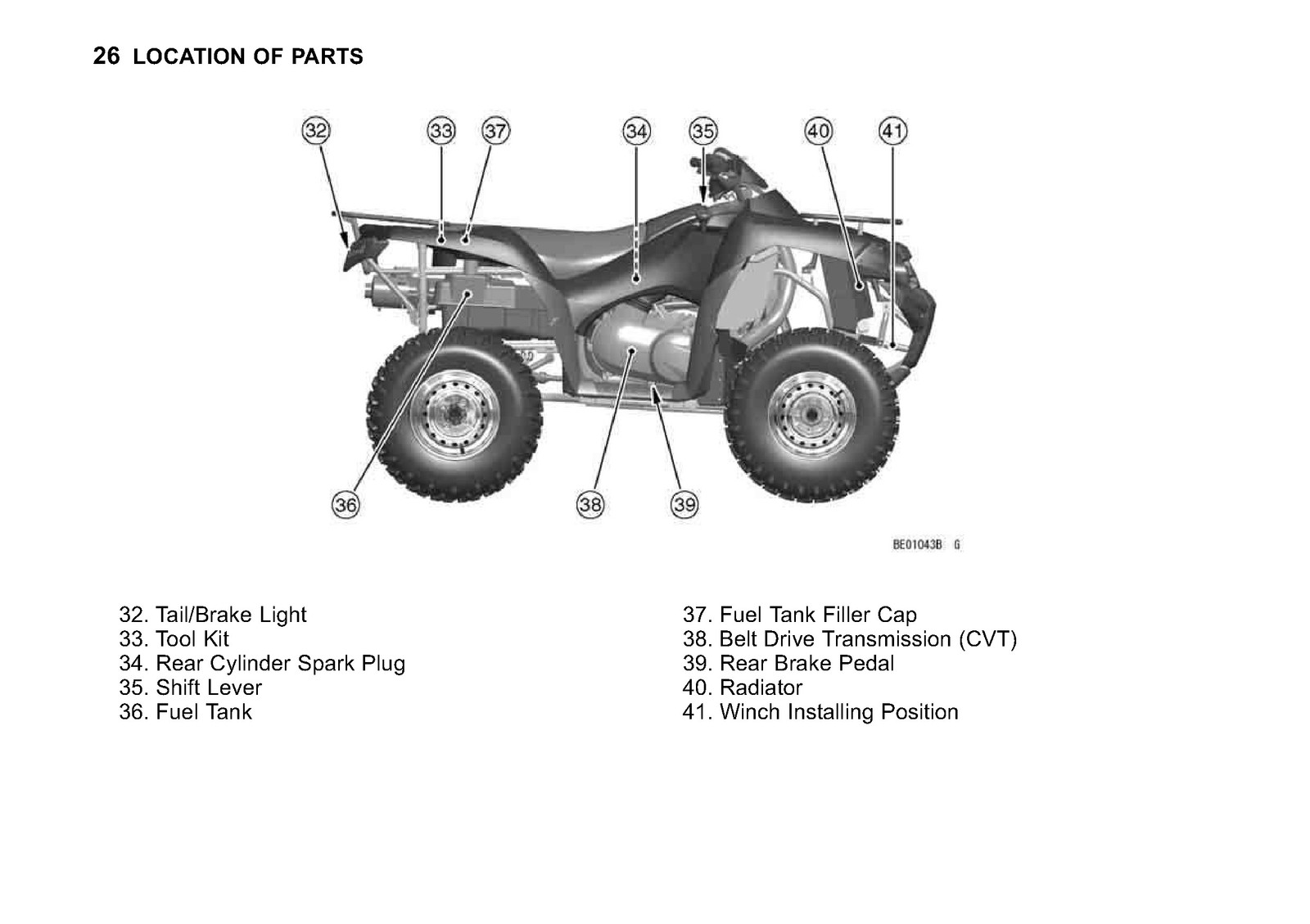 KAWASAKI Brute Force 750 4x4i Owners Manual 2010 – WIRE BOUND – TOUGH COVERS