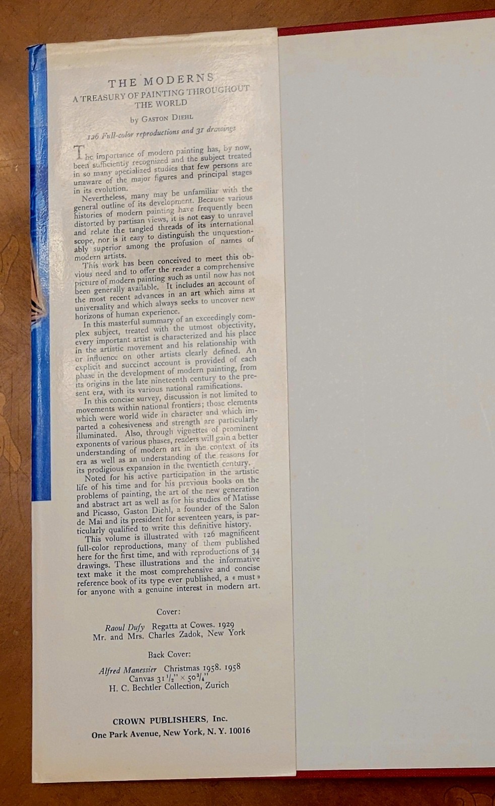 The Moderns by G.Diehl, First Edition, 1978, 218 pages, very good condition.