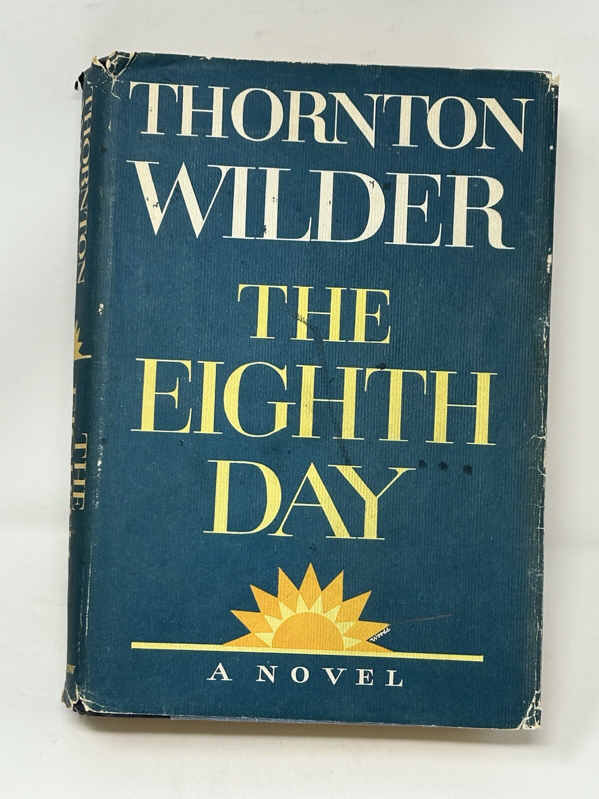 The Eighth Day by Thornton Wilder First Edition 1967 Vintage 435 pages