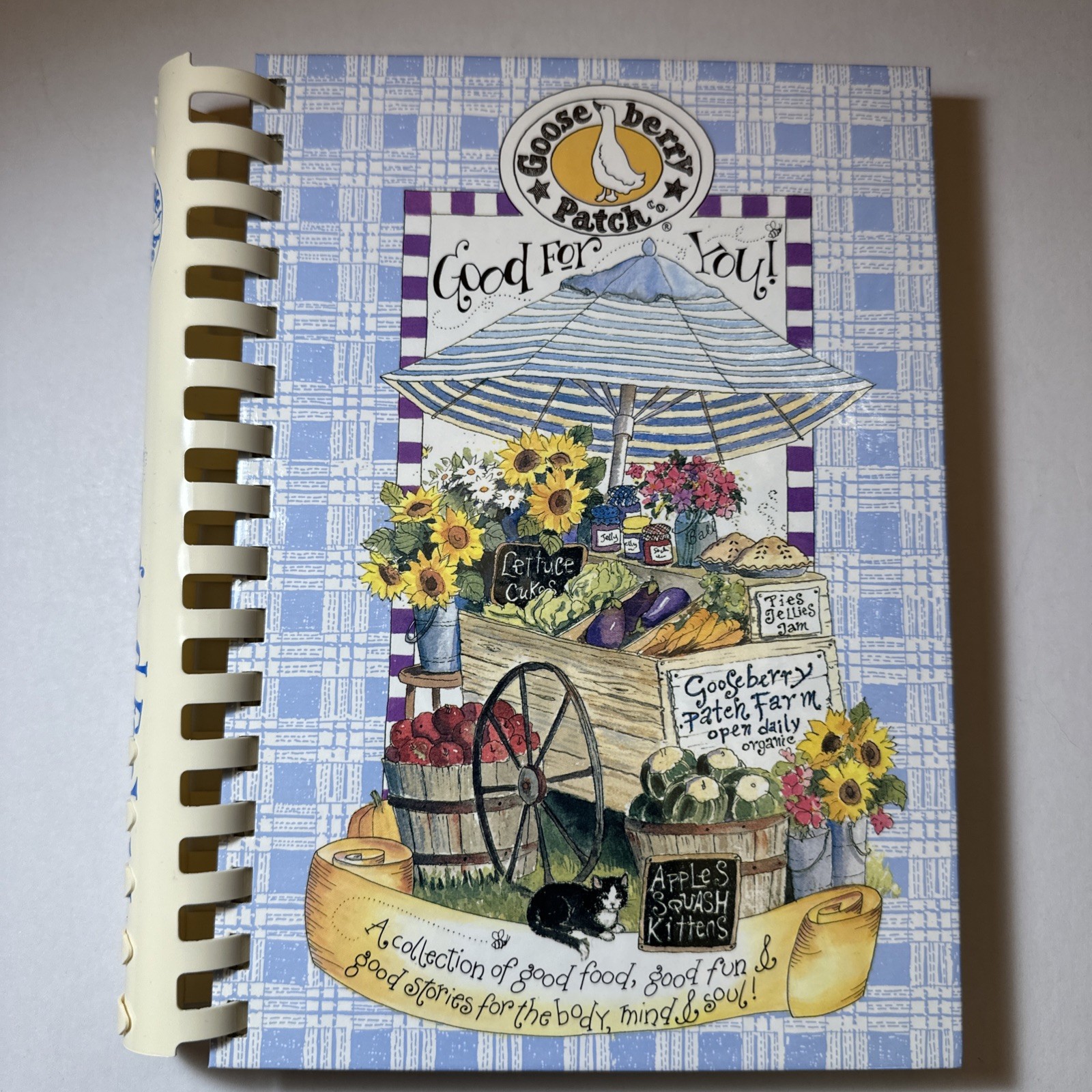 Gooseberry Patch Good For You! 1999 5th Printing 1996 Vintage Cookbook