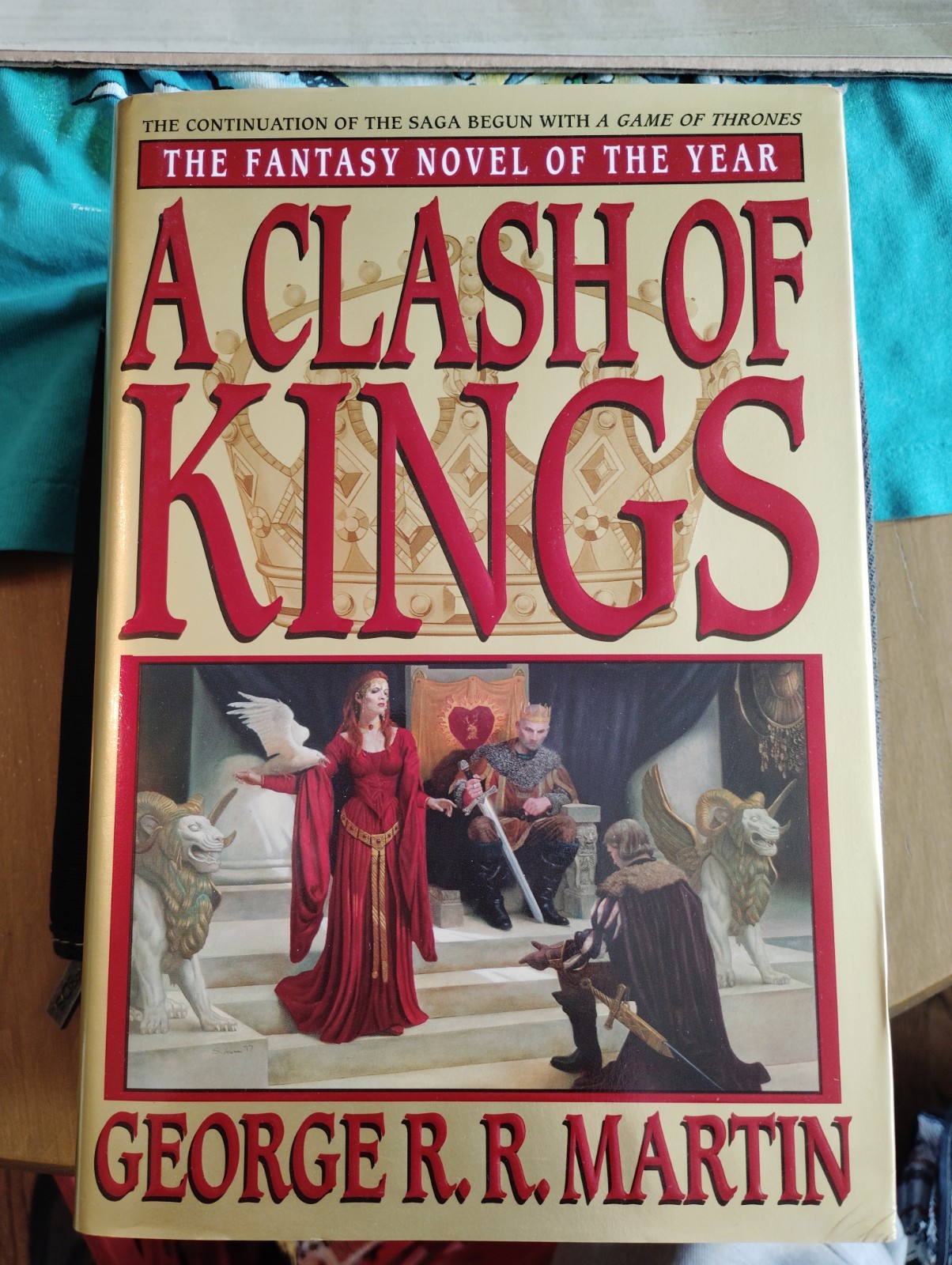 A Clash of Kings by George R. R. Martin – 1999, Hardcover w/ Dust Jacket, Vg