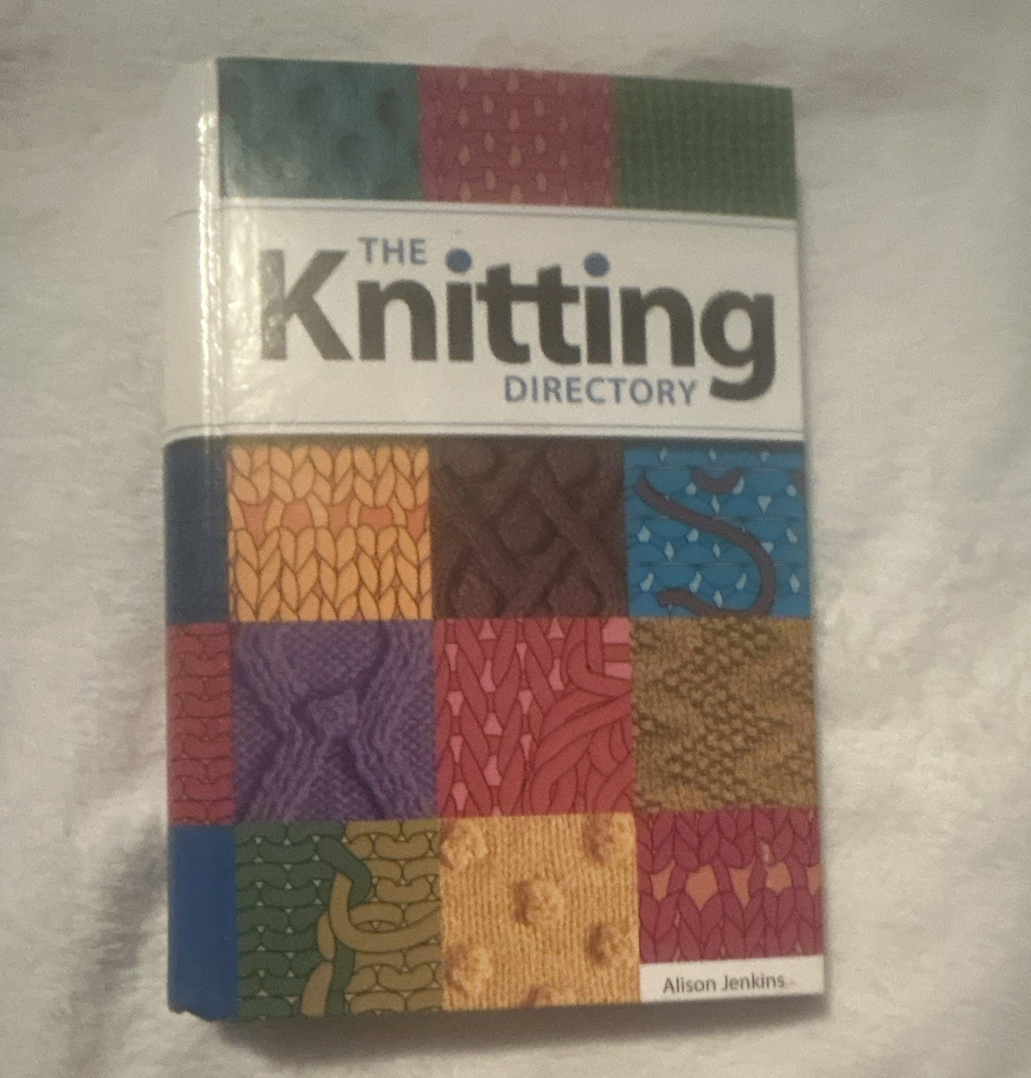 The Knitting Directory by Alison Jenkins Spiral Bound Knitting Needlework