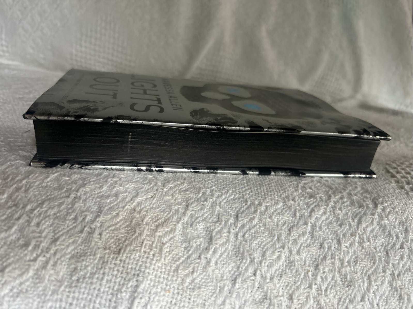 Lights Out After Dark Edition by Navessa Allen Slowburn Zando First Printing HC