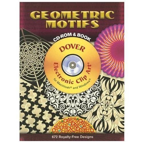Geometric Motifs CD-ROM and Book (Dover Electronic Clip Art) Wil Stegenga
