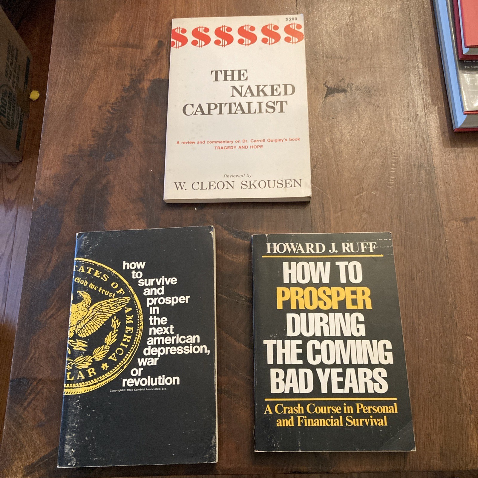 How to Survive and Prosper in the Next American Depression, War or Revolution