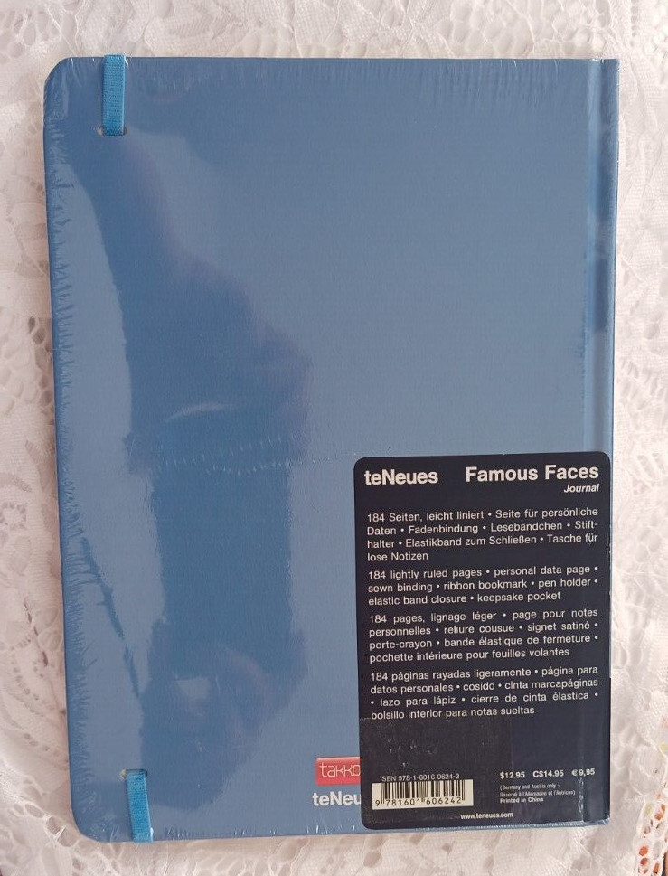 New Sealed teNeues Large Famous Faces Journal Pets Rock Waterloo Abba 184 pages