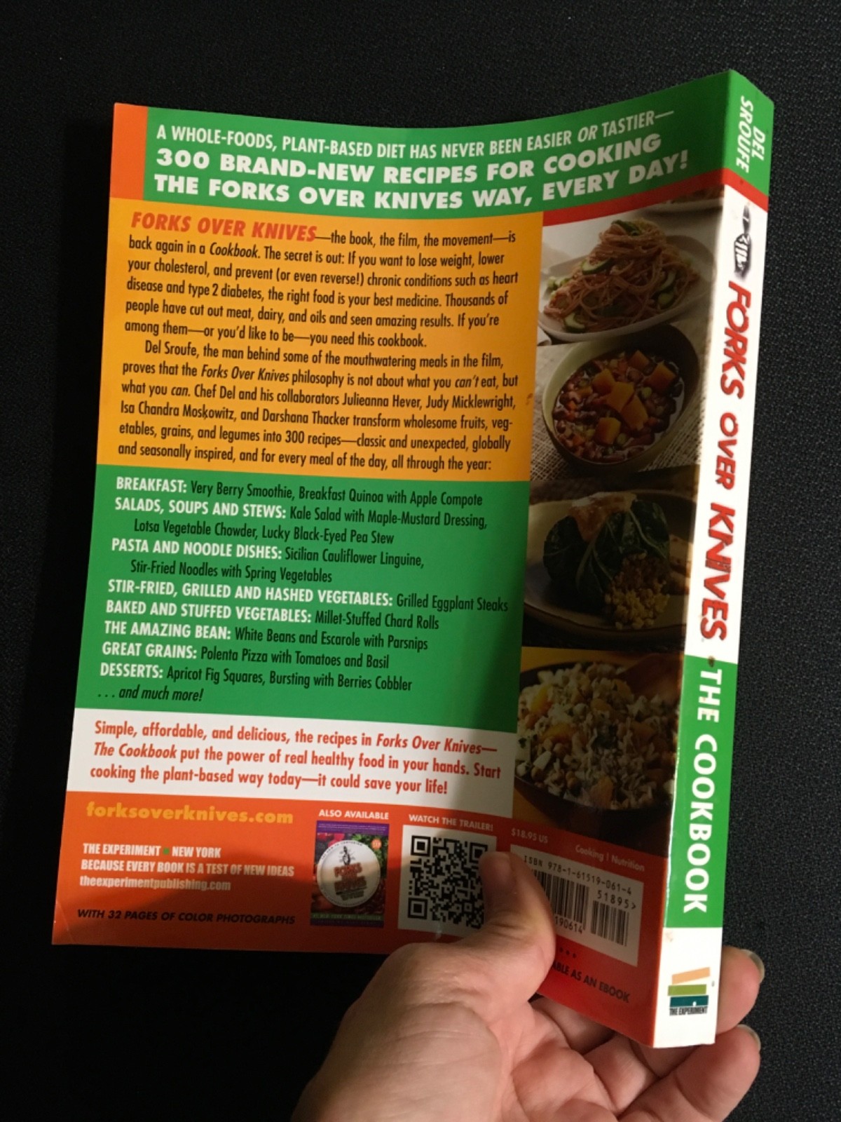 FORKS OVER KNIVES The Cookbook 300+ Simple Delicious Plant-Based Recipes SROUFE