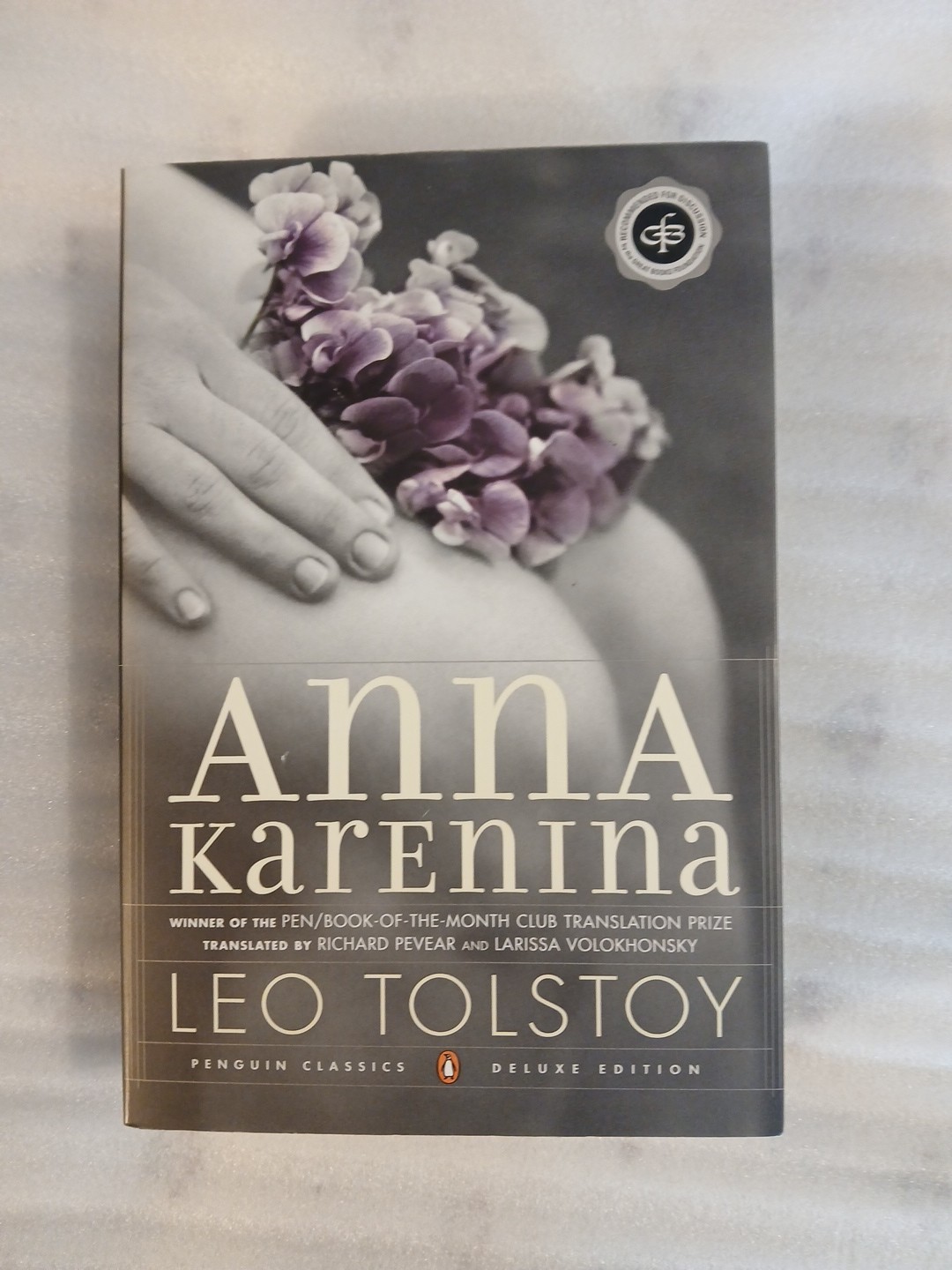 Anna Karenina by Leo Tolstoy Penguin Paperback Deluxe Edition
