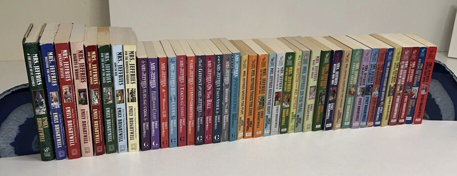 MRS. JEFFRIES Complete Set Series 1-41 by Emily Brightwell See Description.