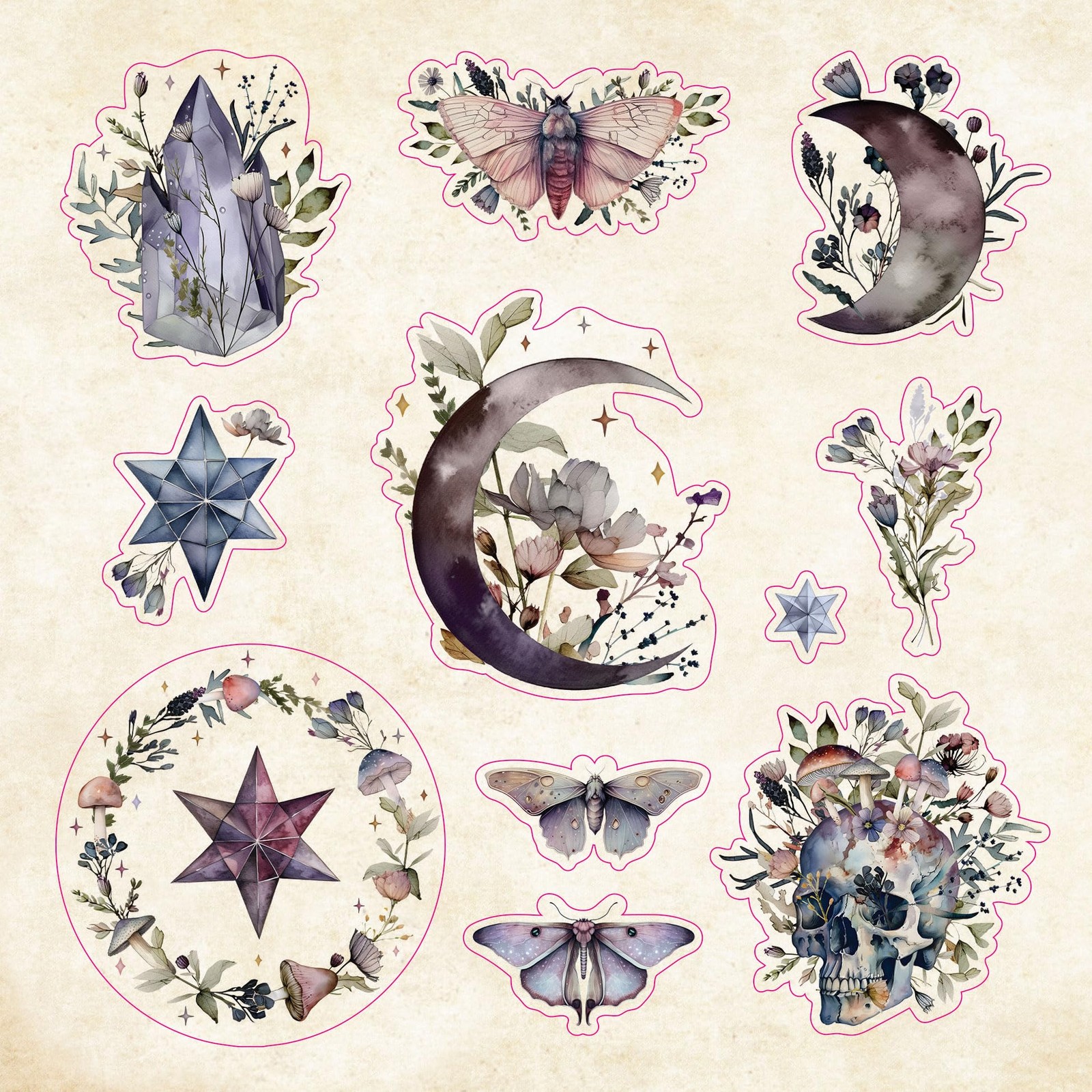 Celestial Wonders Sticker Book (over 900 stickers!)