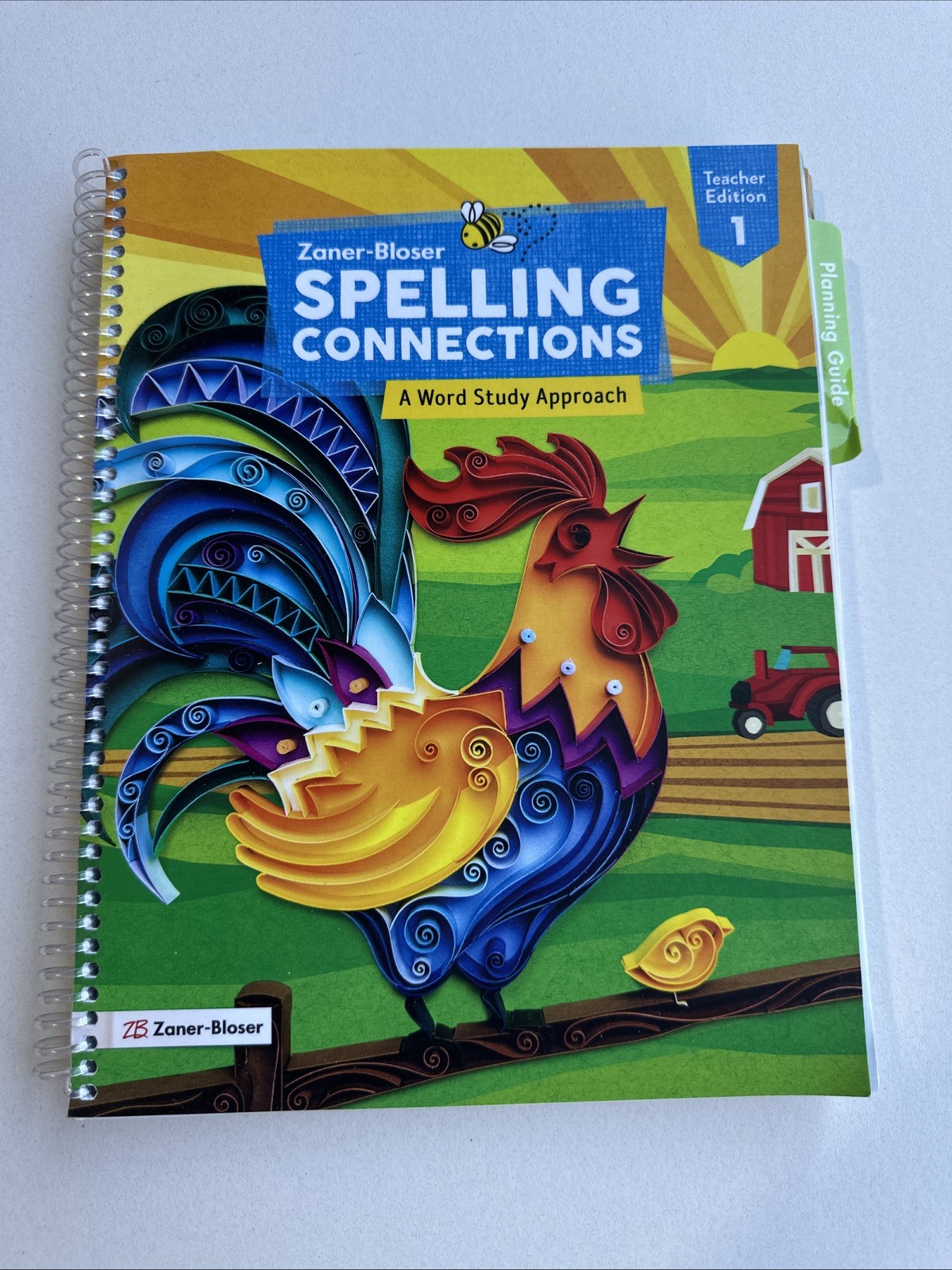 Zaner Bloser Spelling Connections: A Word Study Approach Grade 1 Teacher Edition