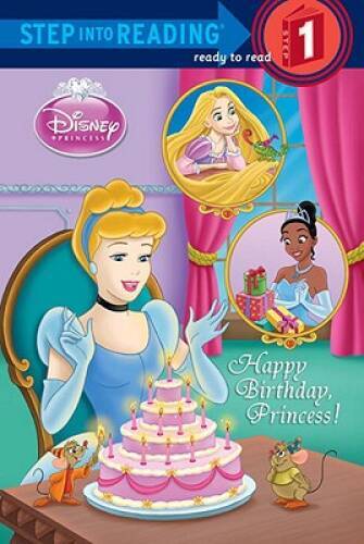 Happy Birthday, Princess! (Disney Princess) (Step into Reading) – GOOD