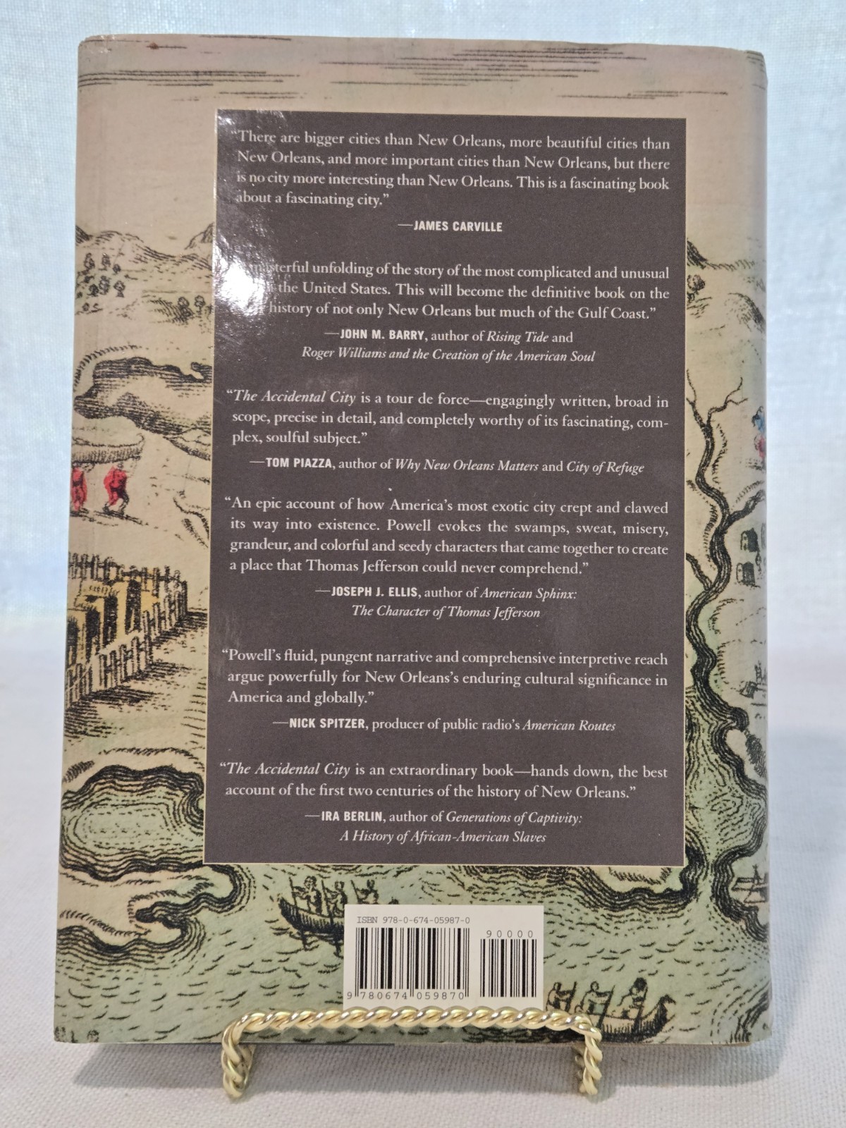 New Orleans History Bundle: Accidental City Signed + Gilbert de St. Maxent 1968