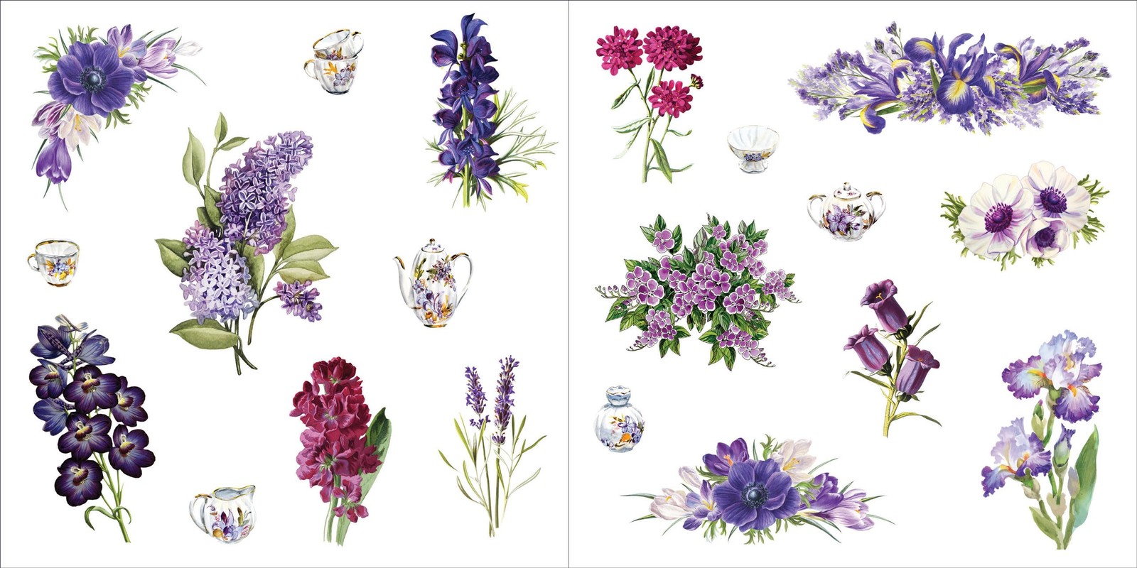 Bunches of Botanicals Sticker Book (Over 500 stickers!) – NEW