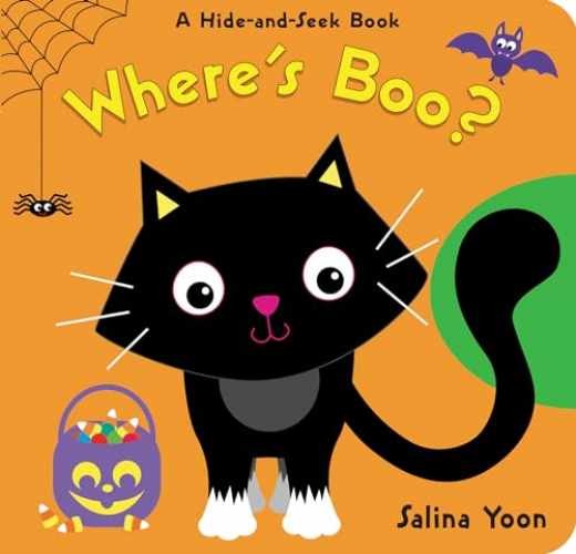 Where’s Boo?: A Halloween Book for Kids – Board book, by Yoon Salina – Very Good
