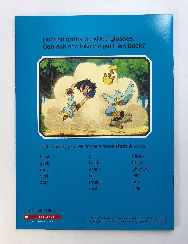 Pokemon Phonics Childrens Books Learning to Read Early Readers Lot 12