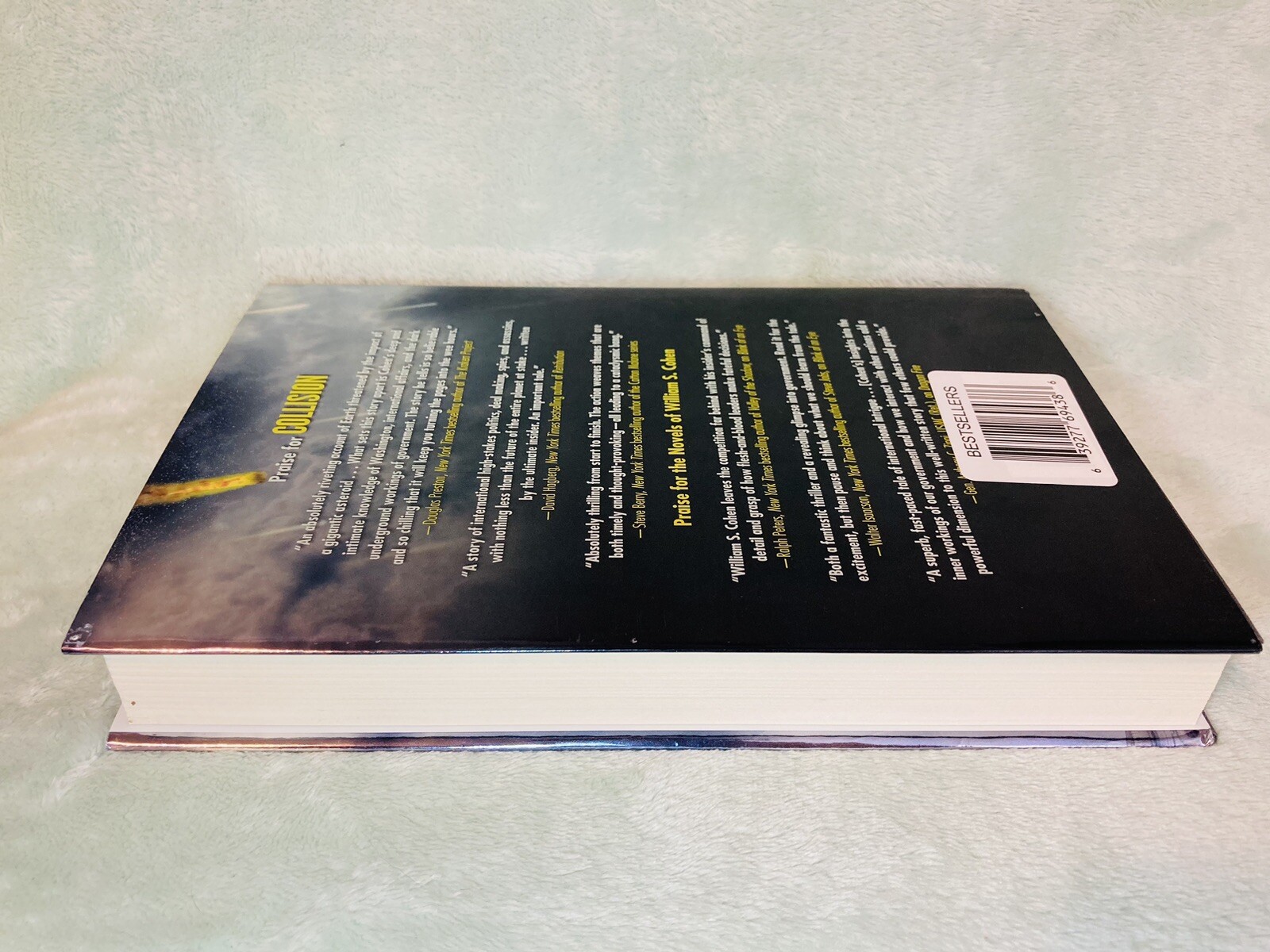 Sean Falcone Series: Collision by William S. Cohen (2015, Hardcover) Novel
