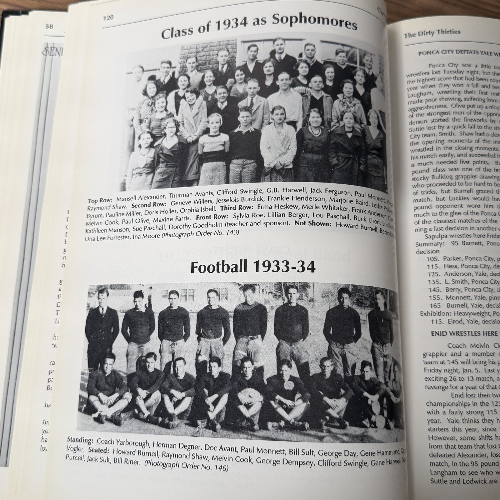 Ole’ Yale High 1919-1987 Oklahoma High School Yearbook History Payne County HB