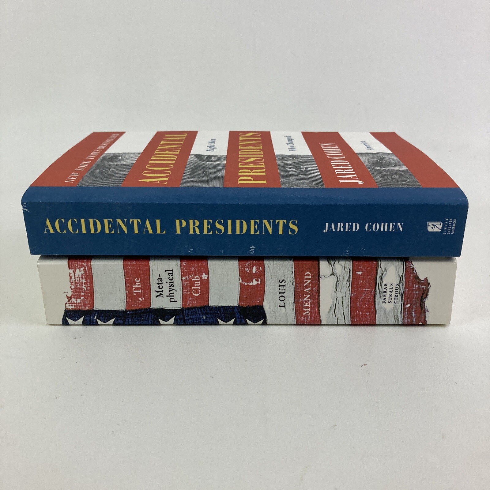 Lot of 2 Books about Ideas that Changed America Louis Menand Jared Cohen