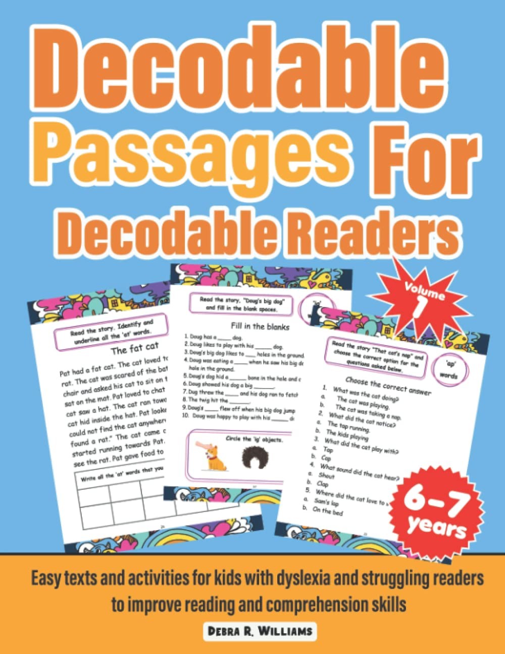 Decodable Passages for Decodable Readers. Easy texts for kids with dyslexia …