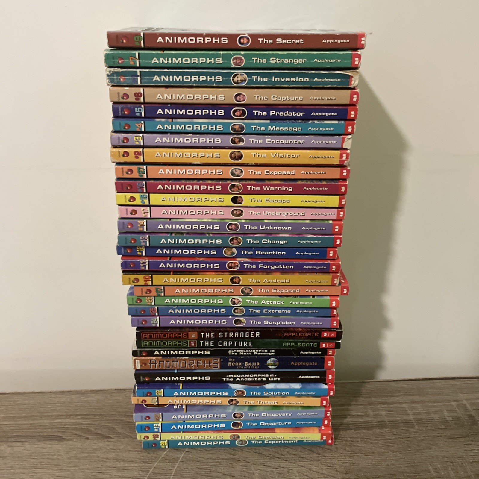 Lot of 32 – K.A. Applegate – Animorphs Books